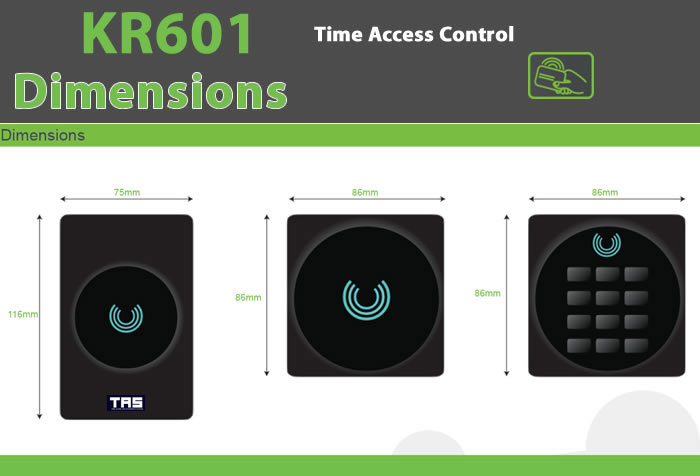kr601 Access Control RFID - IP Proximity Device